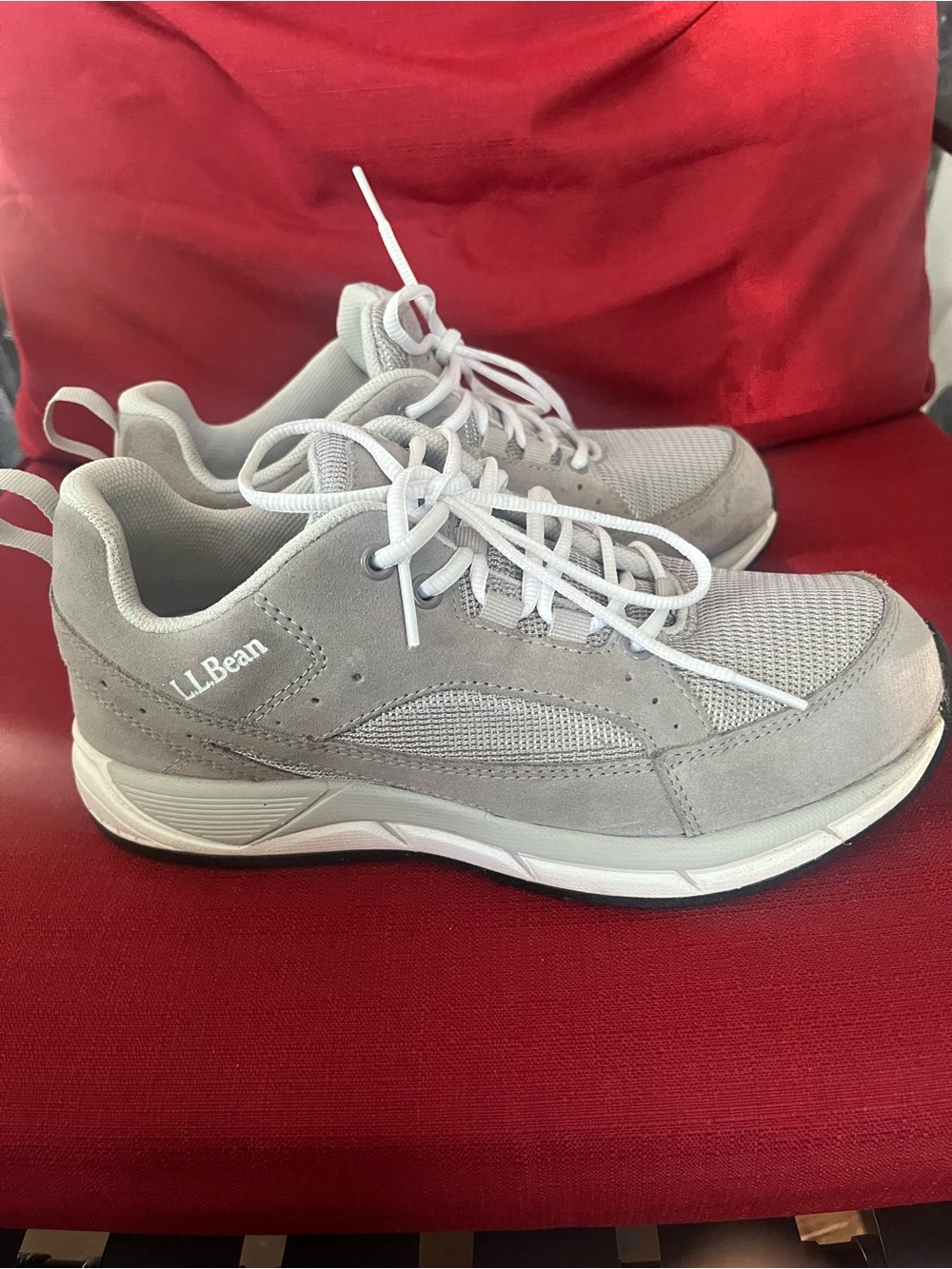 L.L.Bean Comfort Fitness Walking Shoes Women’s size 7 Grey
